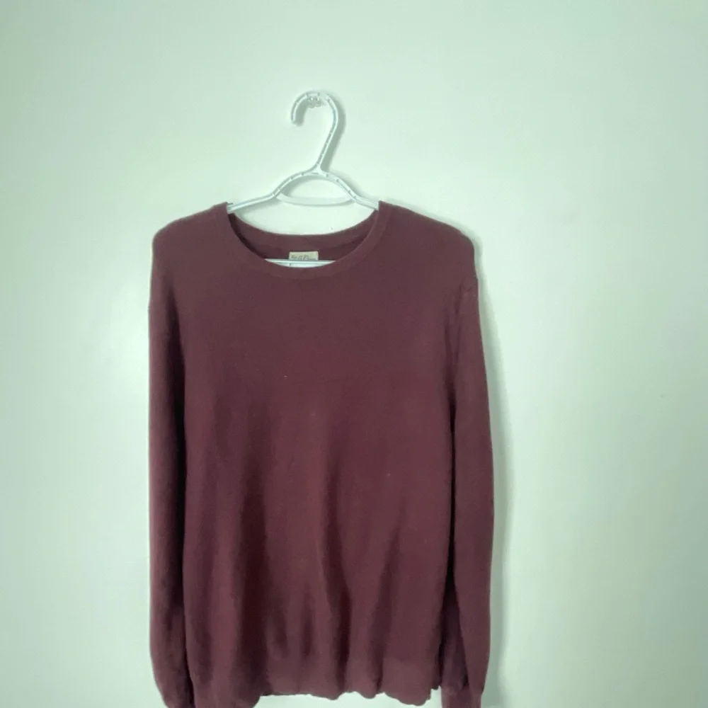 J. Crew Maroon Knit Top